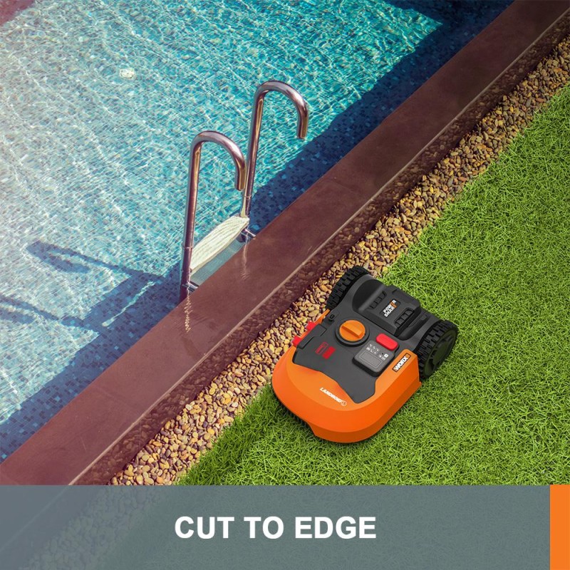WORX WR165E 20Volt 2.0Ah. 18CM LANDROID Tam Otonom Kömürsüz Çim Biçme Robotu WORX WR165E 20Volt 2.0Ah. 18CM LANDROID Tam Otonom Kömürsüz Çim Biçme Robotu