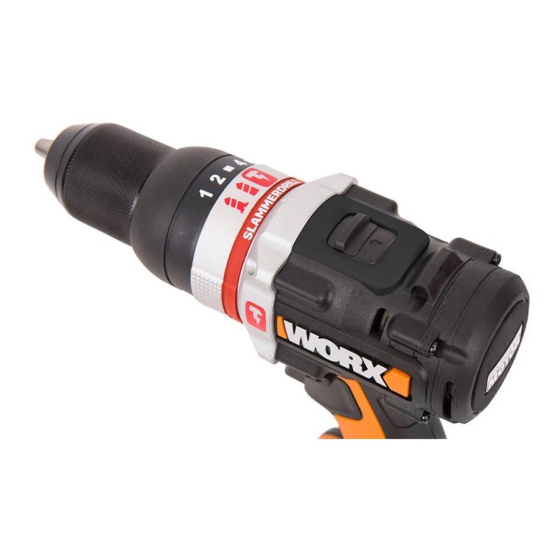 WORX WX-JCR 20Volt/2.0Ah Li-ion Çift Akülü Kömürsüz Profesyonel Darbeli Şarjlı Matkap WORX WX-JCR 20Volt/2.0Ah Li-ion Çift Akülü Kömürsüz Profesyonel Darbeli Şarjlı Matkap