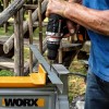 WORX WX-JCR 20Volt/2.0Ah Li-ion Çift Akülü Kömürsüz Profesyonel Darbeli Şarjlı Matkap WORX WX-JCR 20Volt/2.0Ah Li-ion Çift Akülü Kömürsüz Profesyonel Darbeli Şarjlı Matkap
