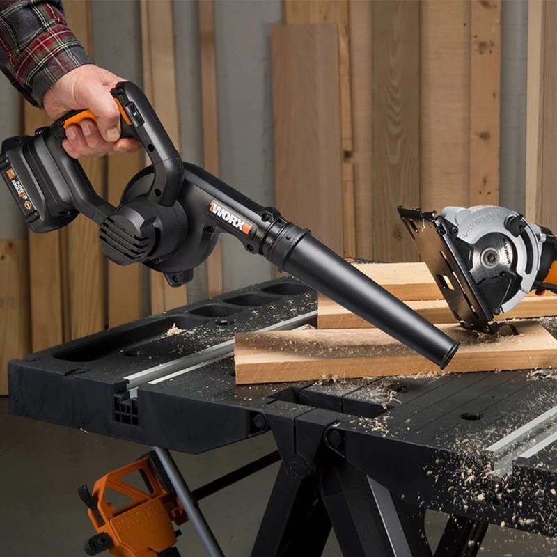 Worx WX094.9 20Volt Profesyonel Şarjlı Devir Ayarlı Üfleyici (Akü Dahil Değildir) Worx WX094.9 20Volt Profesyonel Şarjlı Devir Ayarlı Üfleyici (Akü Dahil Değildir)