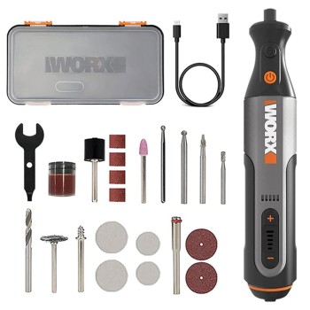 WORX WX106 8Volt Kalem Tipi Devir Ayarlı Profesyonel Gravür Makinesi + 21 Parça Aksesuar WORX WX106 8Volt Kalem Tipi Devir Ayarlı Profesyonel Gravür Makinesi + 21 Parça Aksesuar