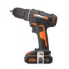 WORX WX108 20Volt/2.0Ah. Li-ion Çift Akülü Profesyonel Şarjlı Matkap WORX WX108 20Volt/2.0Ah. Li-ion Çift Akülü Profesyonel Şarjlı Matkap
