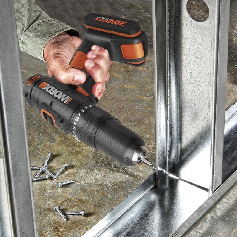WORX WX108 20Volt/2.0Ah. Li-ion Çift Akülü Profesyonel Şarjlı Matkap WORX WX108 20Volt/2.0Ah. Li-ion Çift Akülü Profesyonel Şarjlı Matkap