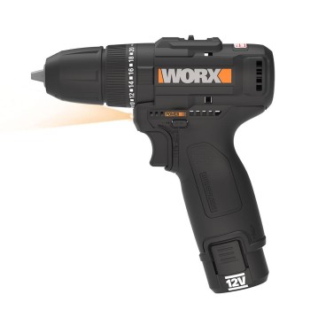 WORX WX121 12Volt/2.0Ah Li-ion Çift Akülü Kömürsüz Profesyonel Şarjlı Darbeli Matkap + 5 Parça Aksesuar WORX WX121 12Volt/2.0Ah Li-ion Çift Akülü Kömürsüz Profesyonel Şarjlı Darbeli Matkap + 5 Parça Aksesuar