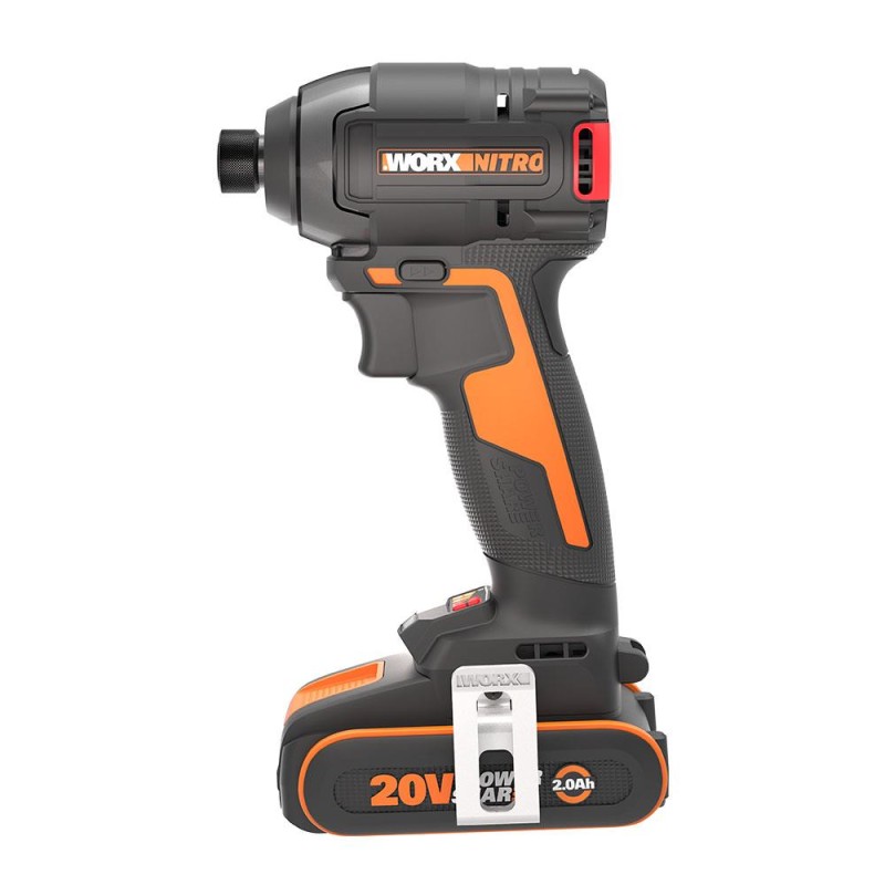 WORX WX265 20Volt 2.0Ah Li-ion Çift Akülü 200Nm Kömürsüz Profesyonel Şarjlı Darbeli Tornavida WORX WX265 20Volt 2.0Ah Li-ion Çift Akülü 200Nm Kömürsüz Profesyonel Şarjlı Darbeli Tornavida