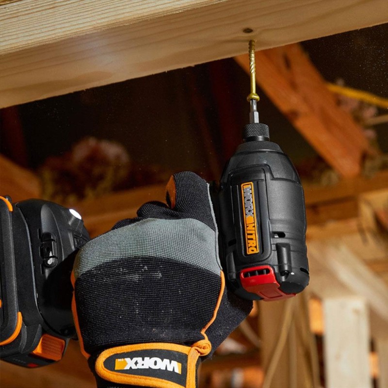 WORX WX265 20Volt 2.0Ah Li-ion Çift Akülü 200Nm Kömürsüz Profesyonel Şarjlı Darbeli Tornavida WORX WX265 20Volt 2.0Ah Li-ion Çift Akülü 200Nm Kömürsüz Profesyonel Şarjlı Darbeli Tornavida