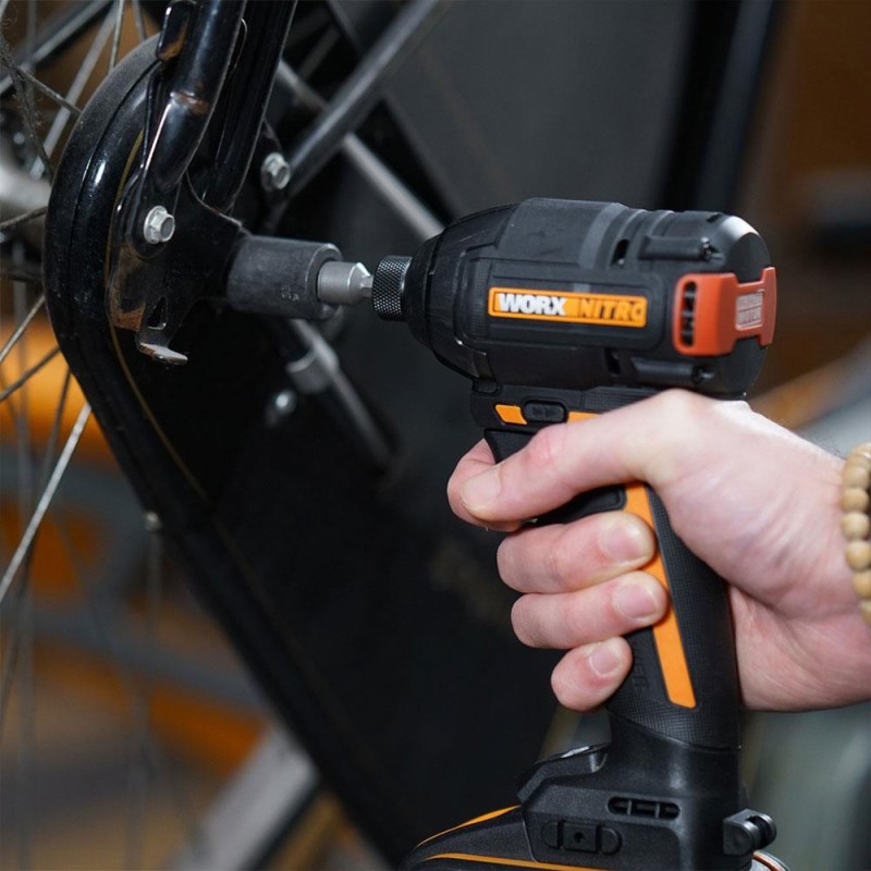WORX WX265 20Volt 2.0Ah Li-ion Çift Akülü 200Nm Kömürsüz Profesyonel Şarjlı Darbeli Tornavida WORX WX265 20Volt 2.0Ah Li-ion Çift Akülü 200Nm Kömürsüz Profesyonel Şarjlı Darbeli Tornavida