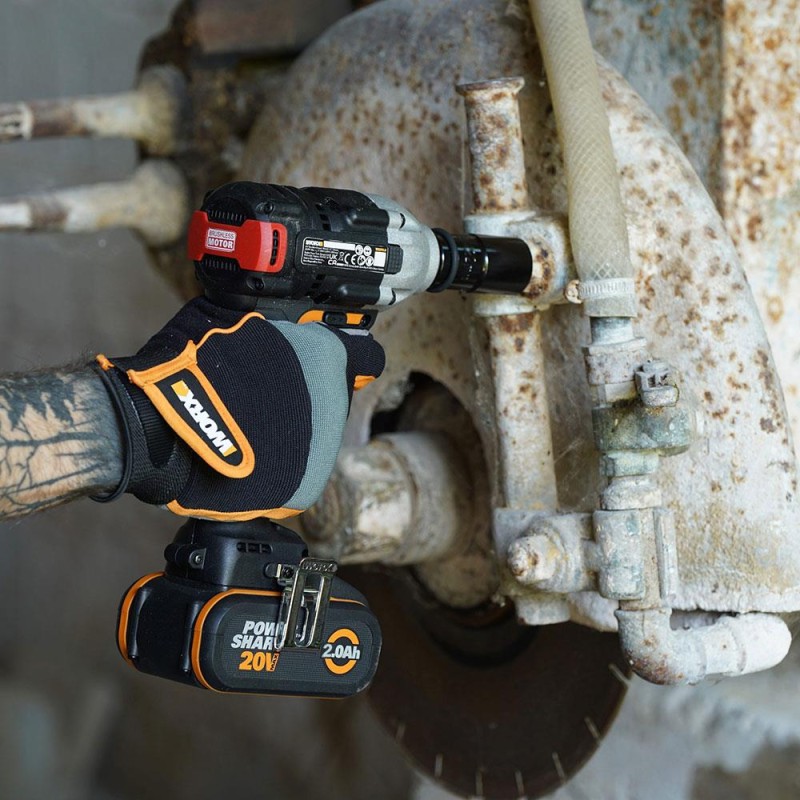 WORX WX272.9 20Volt 300Nm Kömürsüz Profesyonel Somun Sıkma (Akü Dahil Değildir) WORX WX272.9 20Volt 300Nm Kömürsüz Profesyonel Somun Sıkma (Akü Dahil Değildir)