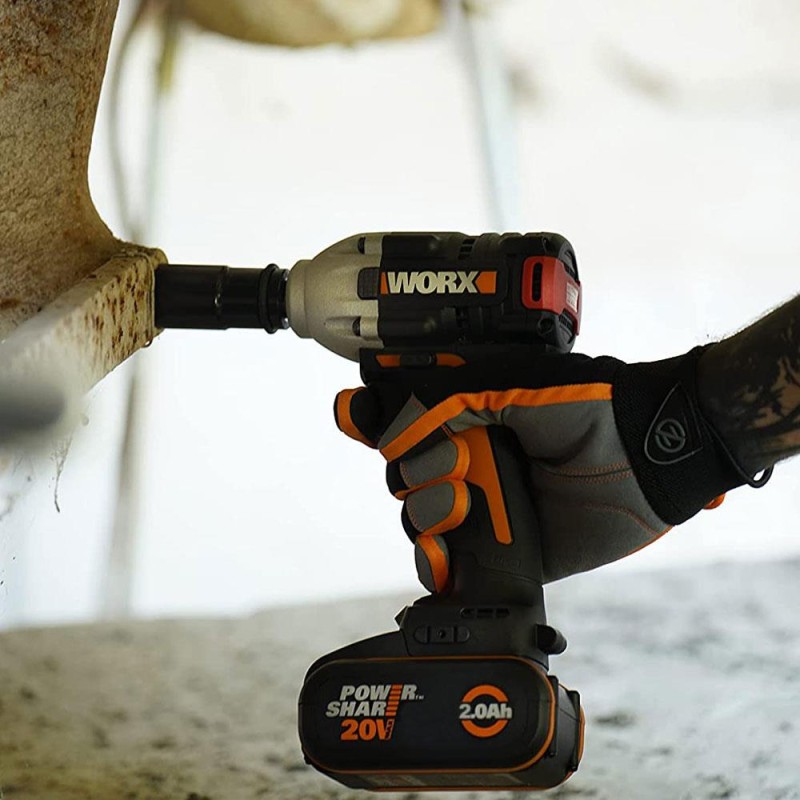 WORX WX272.9 20Volt 300Nm Kömürsüz Profesyonel Somun Sıkma (Akü Dahil Değildir) WORX WX272.9 20Volt 300Nm Kömürsüz Profesyonel Somun Sıkma (Akü Dahil Değildir)