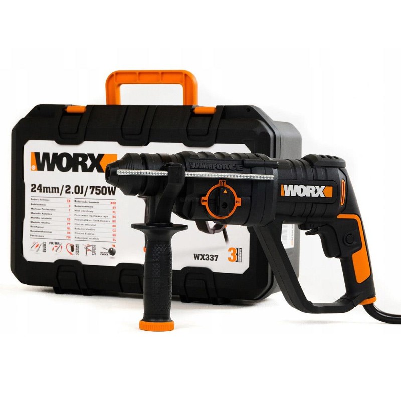 WORX WX337 750Watt 2.0J Profesyonel SDS-Plus Kırıcı/Delici WORX WX337 750Watt 2.0J Profesyonel SDS-Plus Kırıcı/Delici