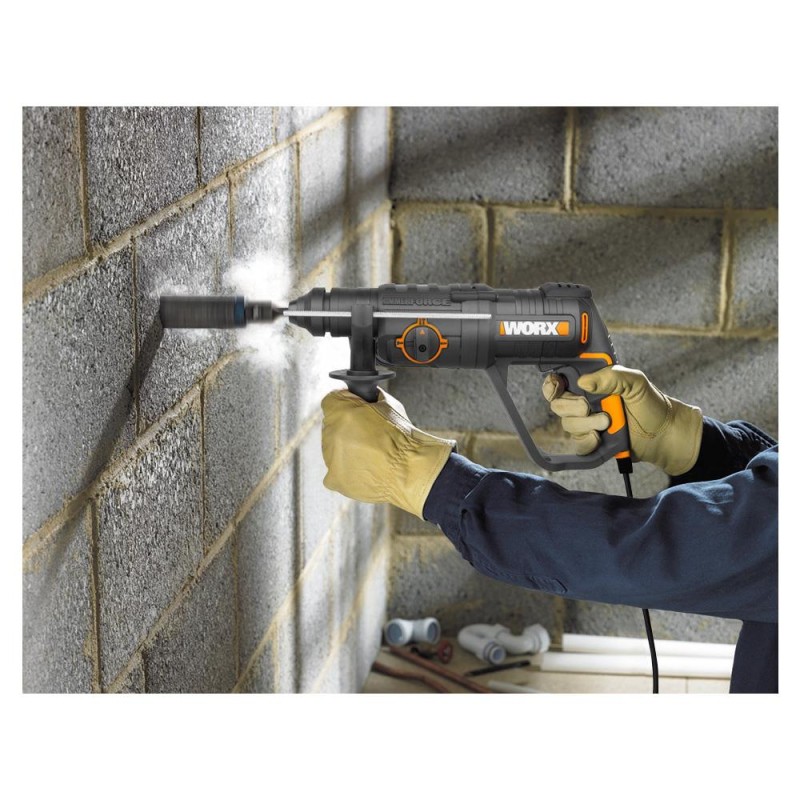 WORX WX337 750Watt 2.0J Profesyonel SDS-Plus Kırıcı/Delici WORX WX337 750Watt 2.0J Profesyonel SDS-Plus Kırıcı/Delici