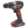 WORX WX352 20Volt/2.0Ah Li-ion Çift Akülü Kömürsüz Profesyonel Şarjlı Darbeli Matkap WORX WX352 20Volt/2.0Ah Li-ion Çift Akülü Kömürsüz Profesyonel Şarjlı Darbeli Matkap
