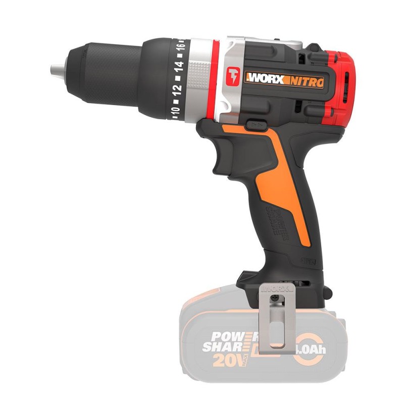 WORX WX354.9 20Volt Kömürsüz Profesyonel Darbeli Şarjlı Matkap (Akü Dahil Değildir) WORX WX354.9 20Volt Kömürsüz Profesyonel Darbeli Şarjlı Matkap (Akü Dahil Değildir)