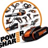 WORX WX380.9C 20Volt 2.0Ah. 2.2J Li-ion Tek Akülü Şarjlı Profesyonel SDS-Plus Pnömatik Kırıcı/Delici WORX WX380.9C 20Volt 2.0Ah. 2.2J Li-ion Tek Akülü Şarjlı Profesyonel SDS-Plus Pnömatik Kırıcı/Delici