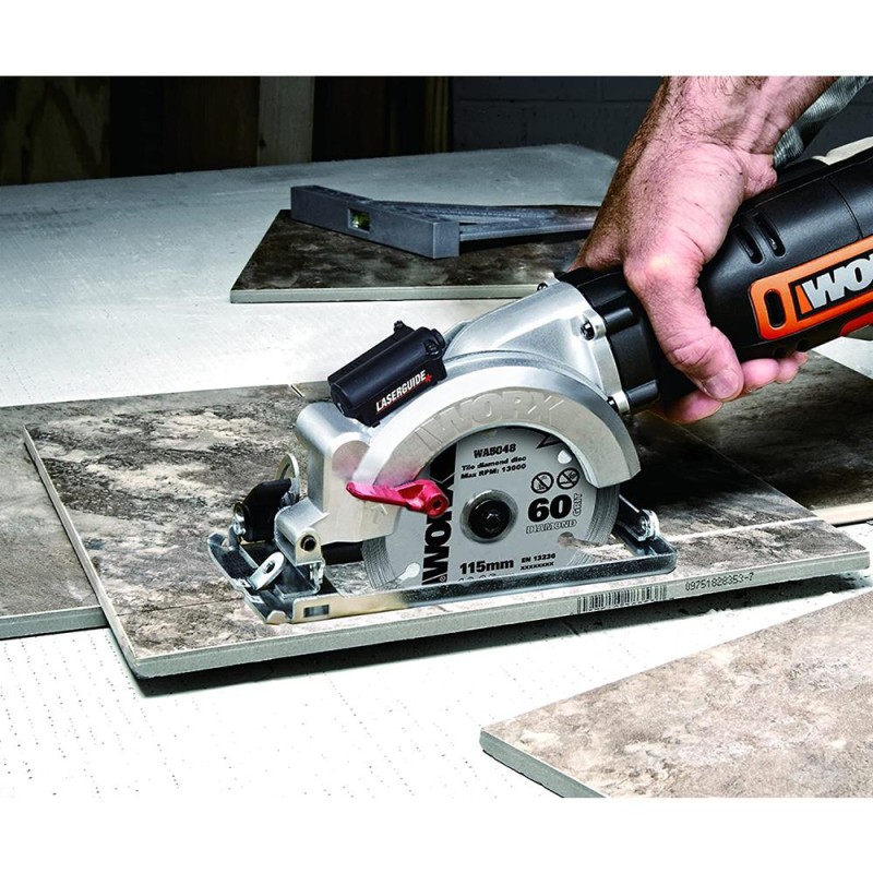 WORX WX437 800Watt 120mm Profesyonel Çok Amaçlı Lazerli Daire Testere WORX WX437 800Watt 120mm Profesyonel Çok Amaçlı Lazerli Daire Testere
