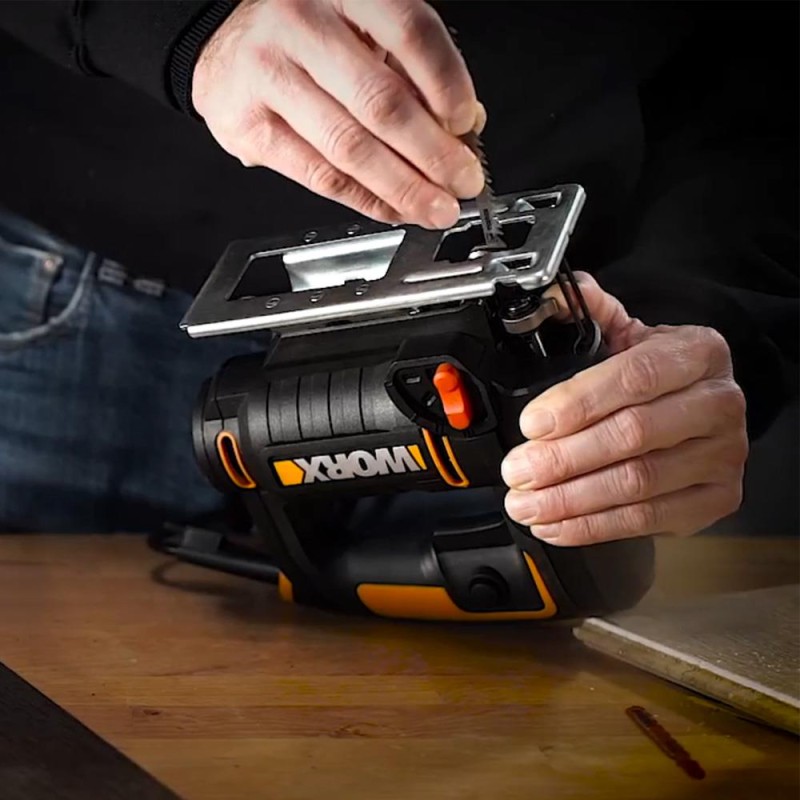 WORX WX479 750Watt Profesyonel Devir Ayarlı Dekupaj Testere WORX WX479 750Watt Profesyonel Devir Ayarlı Dekupaj Testere