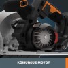 WORX WX520 20Volt 4.0Ah. Li-ion Kömürsüz Profesyonel Daire Testere WORX WX520 20Volt 4.0Ah. Li-ion Kömürsüz Profesyonel Daire Testere