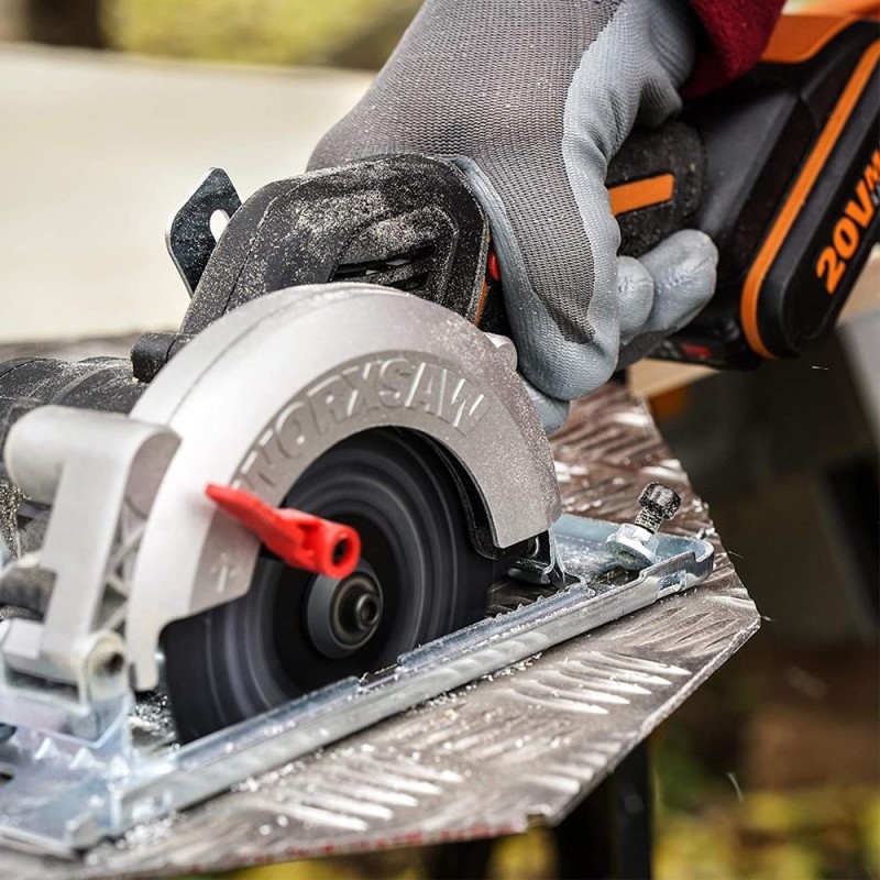 WORX WX531 20Volt 2.0Ah. Li-ion 120mm Kömürsüz Profesyonel Çok Amaçlı Daire Testere WORX WX531 20Volt 2.0Ah. Li-ion 120mm Kömürsüz Profesyonel Çok Amaçlı Daire Testere