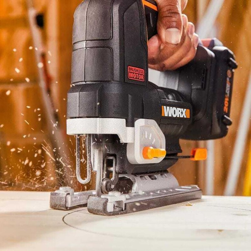 WORX WX542.9 20Volt Profesyonel Kömürsüz Dekupaj Testere (Akü Dahil Değildir) WORX WX542.9 20Volt Profesyonel Kömürsüz Dekupaj Testere (Akü Dahil Değildir)