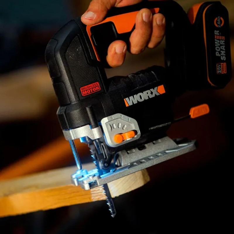 WORX WX542.9 20Volt Profesyonel Kömürsüz Dekupaj Testere (Akü Dahil Değildir) WORX WX542.9 20Volt Profesyonel Kömürsüz Dekupaj Testere (Akü Dahil Değildir)