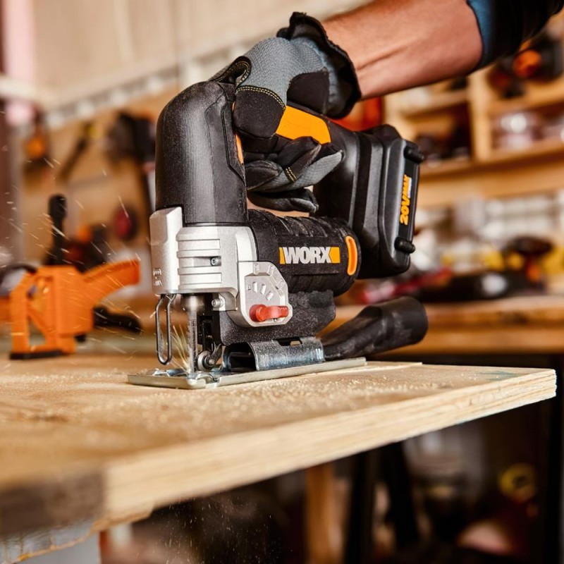 WORX WX543 20Volt 2.0Ah Li-ion Profesyonel Dekupaj Testere WORX WX543 20Volt 2.0Ah Li-ion Profesyonel Dekupaj Testere