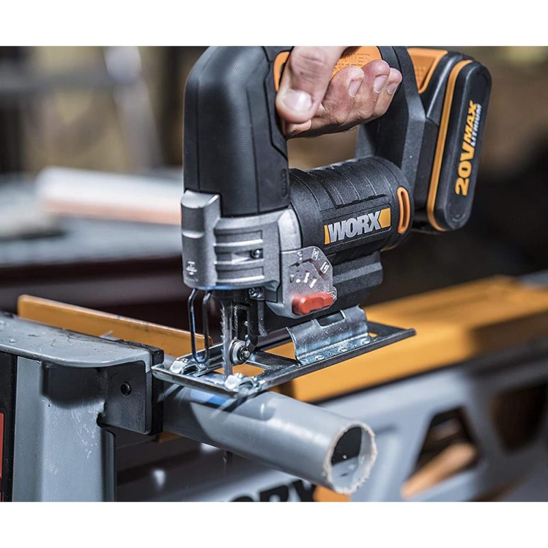 WORX WX543 20Volt 2.0Ah Li-ion Profesyonel Dekupaj Testere WORX WX543 20Volt 2.0Ah Li-ion Profesyonel Dekupaj Testere
