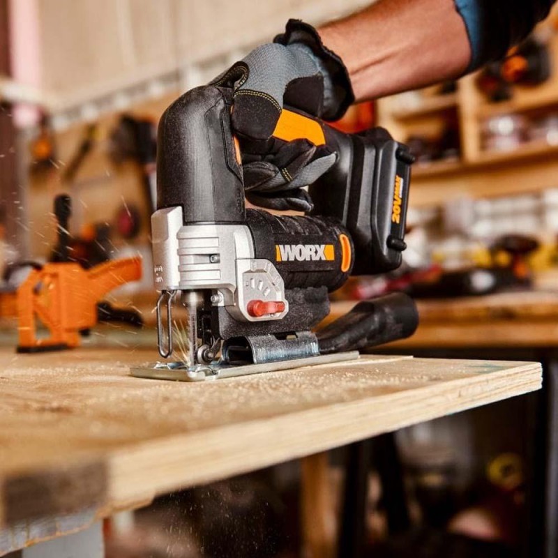 WORX WX543.9 20Volt Profesyonel Dekupaj Testere (Akü Dahil Değildir) WORX WX543.9 20Volt Profesyonel Dekupaj Testere (Akü Dahil Değildir)