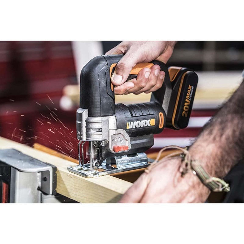 WORX WX543.9 20Volt Profesyonel Dekupaj Testere (Akü Dahil Değildir) WORX WX543.9 20Volt Profesyonel Dekupaj Testere (Akü Dahil Değildir)