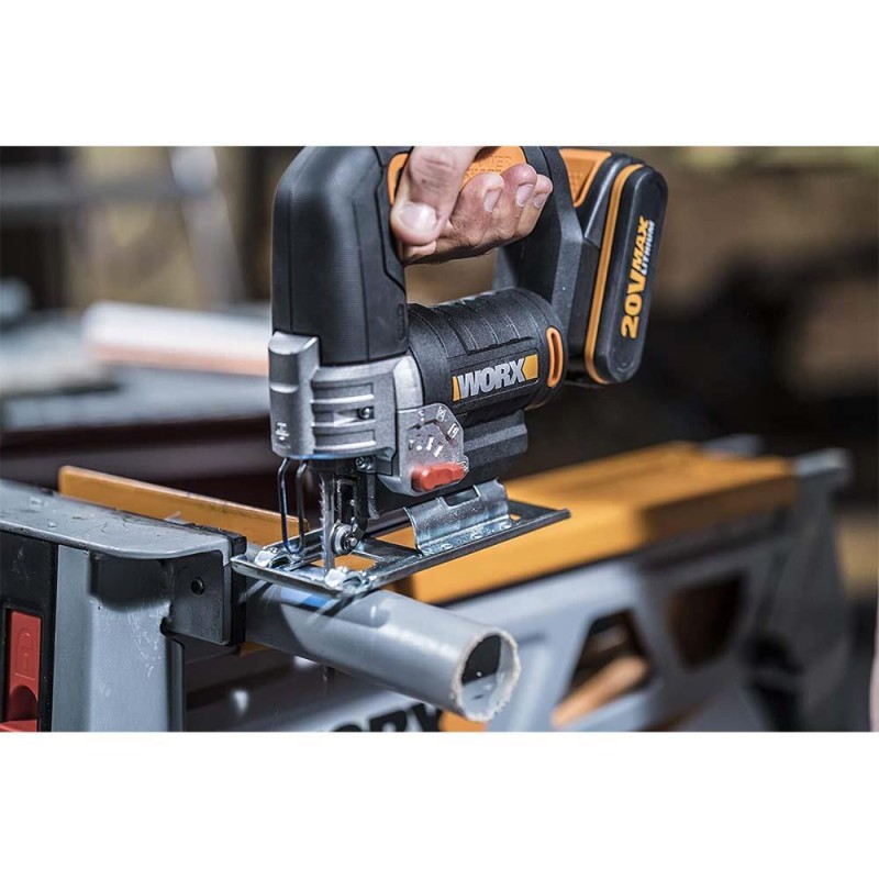 WORX WX543.9 20Volt Profesyonel Dekupaj Testere (Akü Dahil Değildir) WORX WX543.9 20Volt Profesyonel Dekupaj Testere (Akü Dahil Değildir)