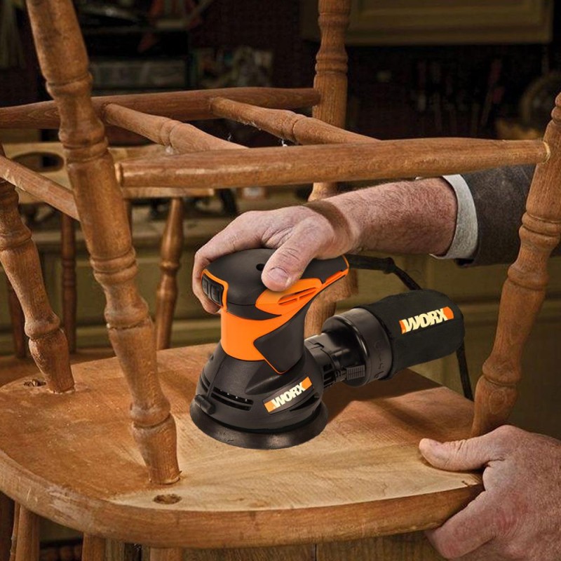 WORX WX652.1 320Watt 125mm Profesyonel Eksantrik Zımpara WORX WX652.1 320Watt 125mm Profesyonel Eksantrik Zımpara