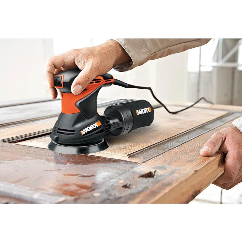 WORX WX652.1 320Watt 125mm Profesyonel Eksantrik Zımpara WORX WX652.1 320Watt 125mm Profesyonel Eksantrik Zımpara