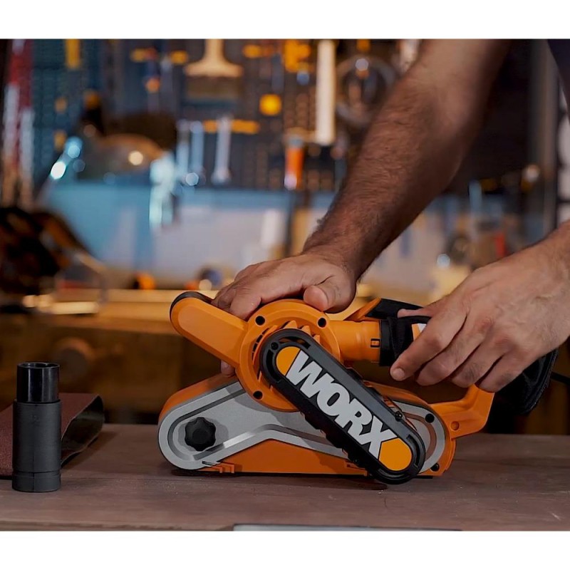 WORX WX661.1 950Watt Profesyonel Devir Ayarlı Tank Zımpara WORX WX661.1 950Watt Profesyonel Devir Ayarlı Tank Zımpara