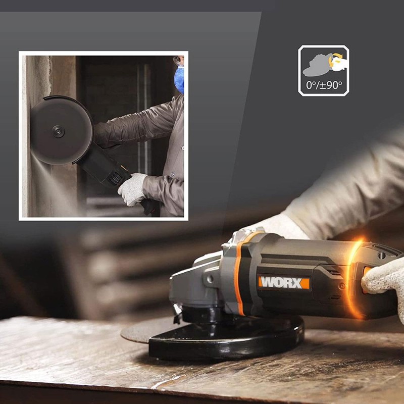 Worx WX709 2350Watt 230mm Profesyonel Dönebilir Tutma Kollu Büyük Taşlama Worx WX709 2350Watt 230mm Profesyonel Dönebilir Tutma Kollu Büyük Taşlama