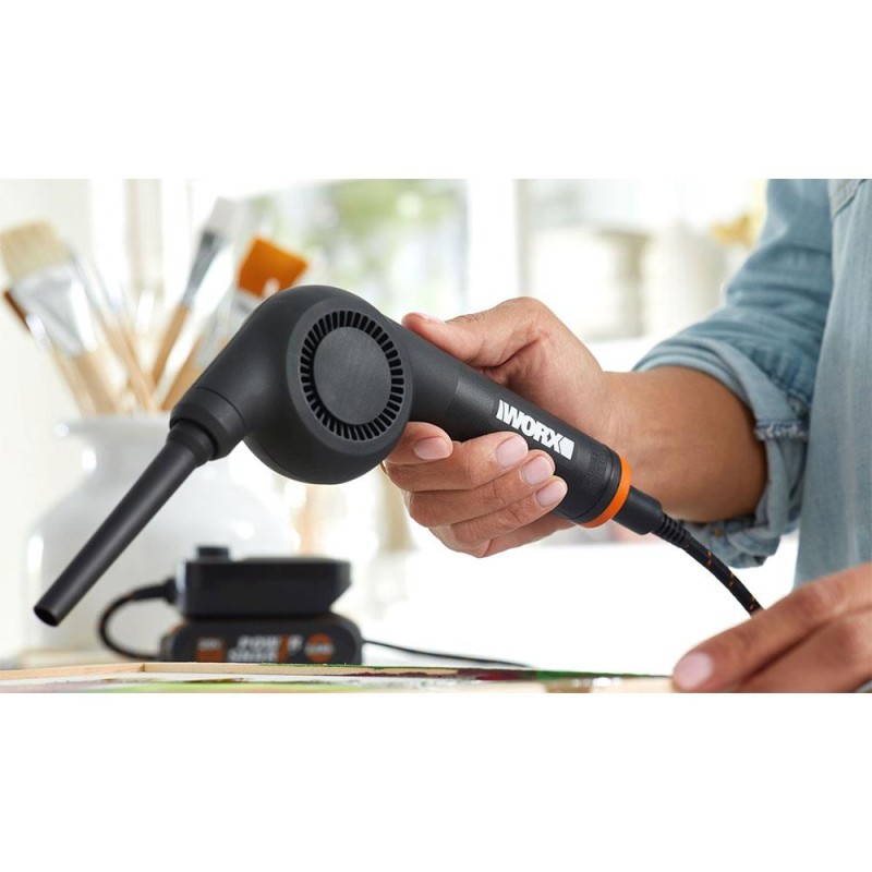 WORX WX747.9 MAKERX 20Volt Kömürsüz Profesyonel Mini Üfleyici (Akü Dahil Değildir) WORX WX747.9 MAKERX 20Volt Kömürsüz Profesyonel Mini Üfleyici (Akü Dahil Değildir)