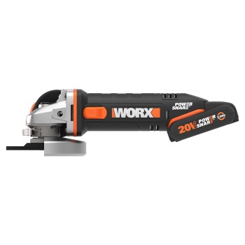 WORX WX800 20Volt 2.0 Ah. Li-ion Çift Akülü 115mm Profesyonel Şarjlı Avuç Taşlama WORX WX800 20Volt 2.0 Ah. Li-ion Çift Akülü 115mm Profesyonel Şarjlı Avuç Taşlama