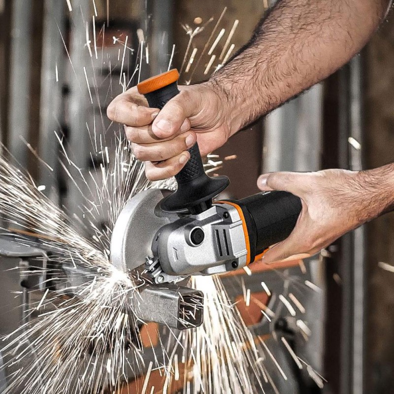 WORX WX800 20Volt 2.0 Ah. Li-ion Çift Akülü 115mm Profesyonel Şarjlı Avuç Taşlama WORX WX800 20Volt 2.0 Ah. Li-ion Çift Akülü 115mm Profesyonel Şarjlı Avuç Taşlama