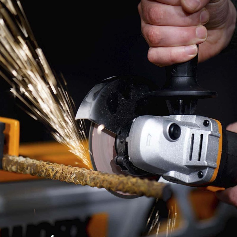 WORX WX800 20Volt 2.0 Ah. Li-ion Çift Akülü 115mm Profesyonel Şarjlı Avuç Taşlama WORX WX800 20Volt 2.0 Ah. Li-ion Çift Akülü 115mm Profesyonel Şarjlı Avuç Taşlama