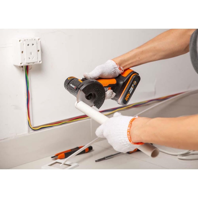 WORX WX801 20Volt 2.0Ah. Li-ion Profesyonel Şarjlı Mini Multi Taşlama WORX WX801 20Volt 2.0Ah. Li-ion Profesyonel Şarjlı Mini Multi Taşlama