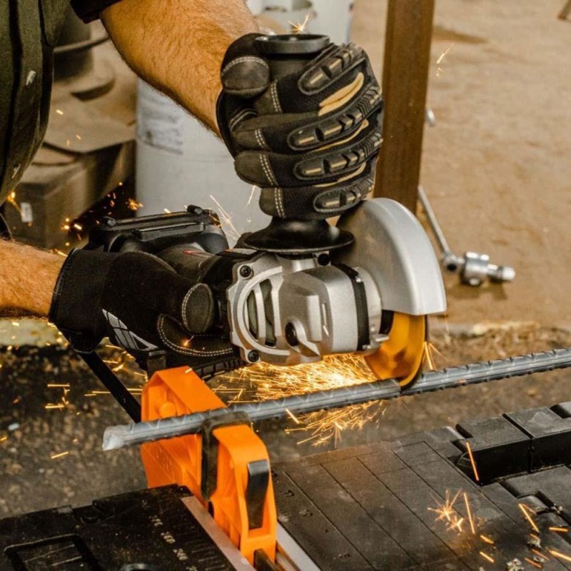 WORX WX812.9C 20Volt 2.0Ah. 125mm Kömürsüz Profesyonel Tek Akülü Şarjlı Avuç Taşlama WORX WX812.9C 20Volt 2.0Ah. 125mm Kömürsüz Profesyonel Tek Akülü Şarjlı Avuç Taşlama