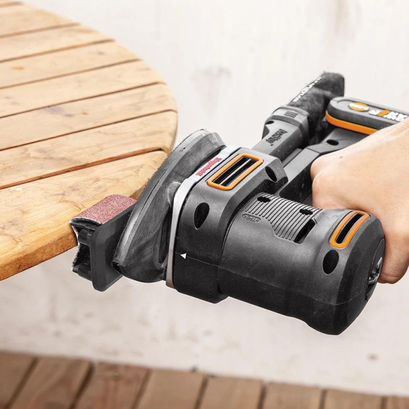 WORX WX820 20Volt 2.0Ah. Li-ion Profesyonel Devir Ayarlı Çok Amaçlı Şarjlı Zımpara WORX WX820 20Volt 2.0Ah. Li-ion Profesyonel Devir Ayarlı Çok Amaçlı Şarjlı Zımpara