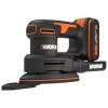 WORX WX822 20Volt 2.0Ah. Li-ion Şarjlı Profesyonel Üçgen Mouse Zımpara WORX WX822 20Volt 2.0Ah. Li-ion Şarjlı Profesyonel Üçgen Mouse Zımpara