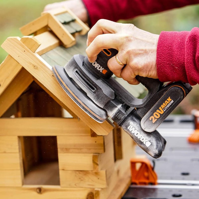 WORX WX822 20Volt 2.0Ah. Li-ion Şarjlı Profesyonel Üçgen Mouse Zımpara WORX WX822 20Volt 2.0Ah. Li-ion Şarjlı Profesyonel Üçgen Mouse Zımpara