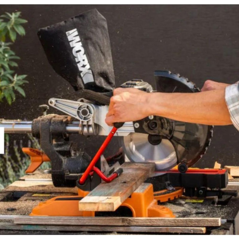 WORX WX845.9 20Volt 216MM Profesyonel Kızaklı Gönye Kesme (Akü Dahil Değildir) WORX WX845.9 20Volt 216MM Profesyonel Kızaklı Gönye Kesme (Akü Dahil Değildir)