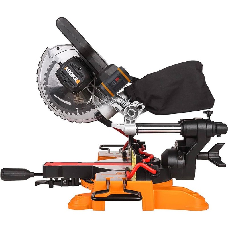 WORX WX845.9CB 20Volt/2.0Ah Li-ion Çift Akülü Şarjlı 216MM Profesyonel Kızaklı Gönye Kesme WORX WX845.9CB 20Volt/2.0Ah Li-ion Çift Akülü Şarjlı 216MM Profesyonel Kızaklı Gönye Kesme