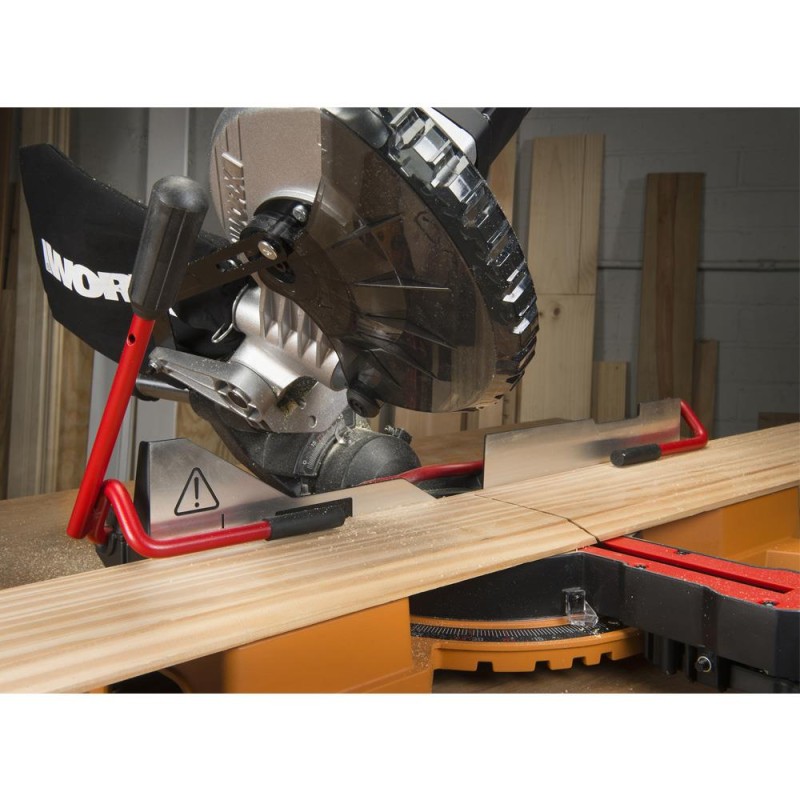 WORX WX845.9CB 20Volt/2.0Ah Li-ion Çift Akülü Şarjlı 216MM Profesyonel Kızaklı Gönye Kesme WORX WX845.9CB 20Volt/2.0Ah Li-ion Çift Akülü Şarjlı 216MM Profesyonel Kızaklı Gönye Kesme