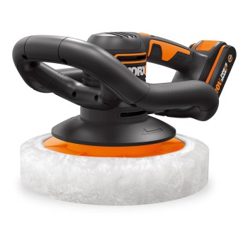 WORX WX856 20Volt 2.0Ah. Li-ion 254MM Şarjlı Orbital Polisaj Makinesi WORX WX856 20Volt 2.0Ah. Li-ion 254MM Şarjlı Orbital Polisaj Makinesi
