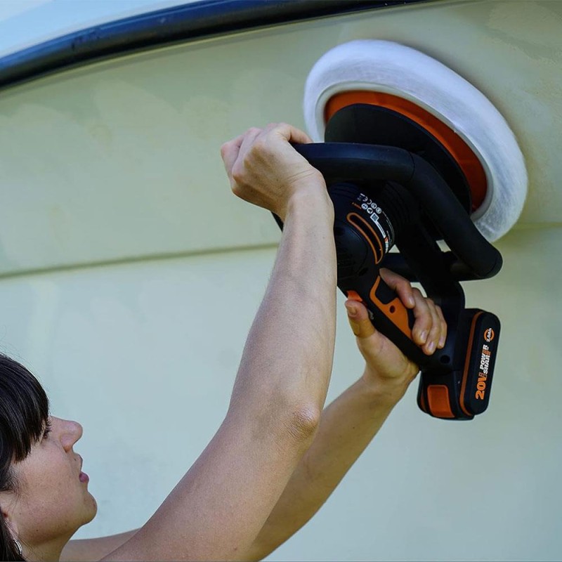 WORX WX856.9 20Volt 254MM Şarjlı Orbital Polisaj Makinesi (Akü Dahil Değildir) WORX WX856.9 20Volt 254MM Şarjlı Orbital Polisaj Makinesi (Akü Dahil Değildir)