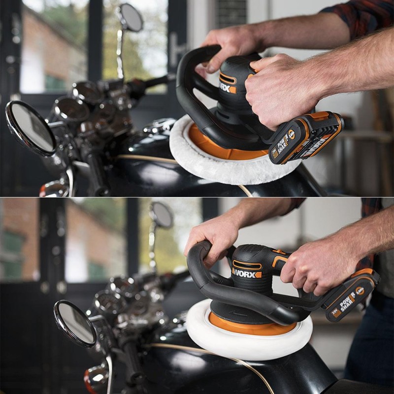 WORX WX856.9 20Volt 254MM Şarjlı Orbital Polisaj Makinesi (Akü Dahil Değildir) WORX WX856.9 20Volt 254MM Şarjlı Orbital Polisaj Makinesi (Akü Dahil Değildir)
